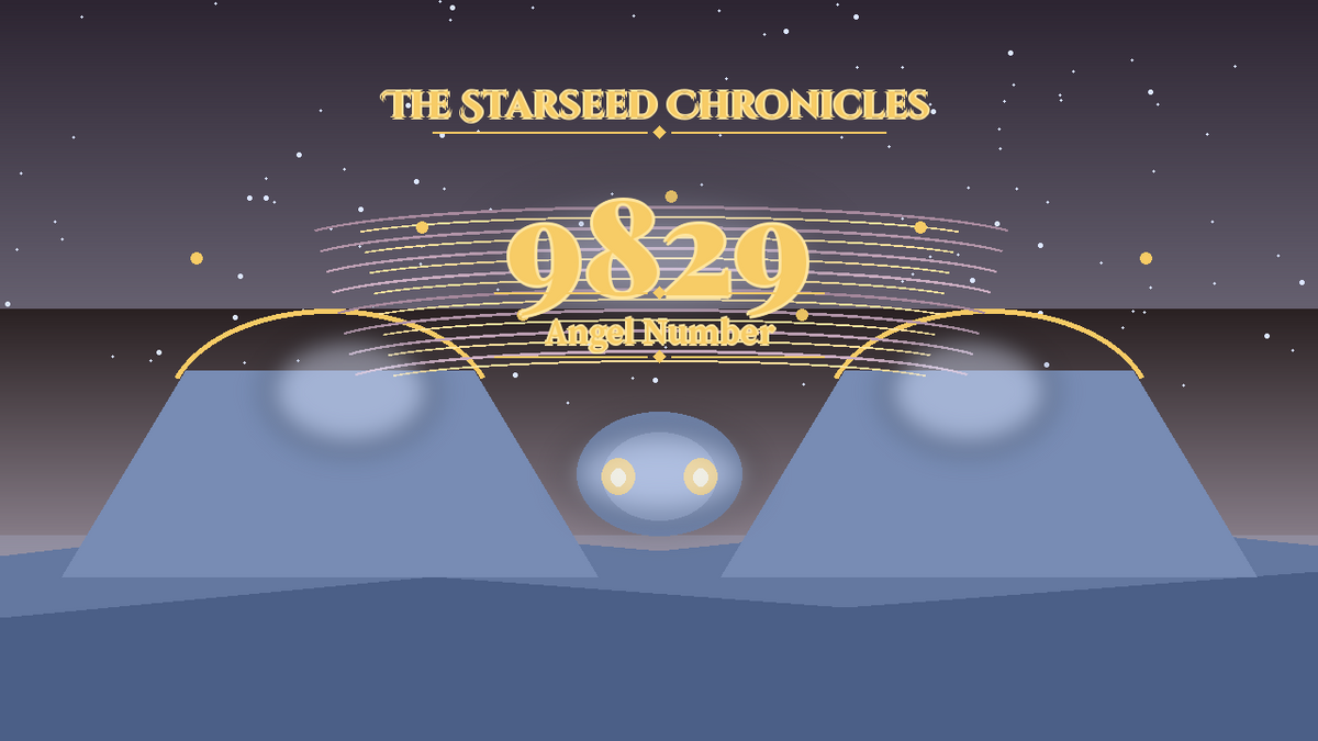 Angel Number 9829: The Starseed Chronicles Style H featured art