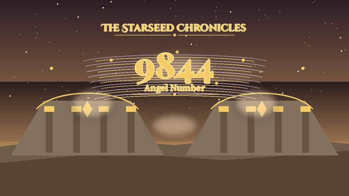 Angel Number 9844: The Starseed Chronicles Style H featured art