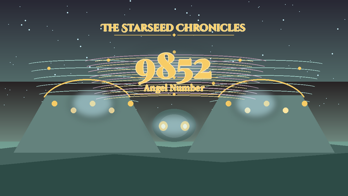 Angel Number 9852: The Starseed Chronicles Style H featured art