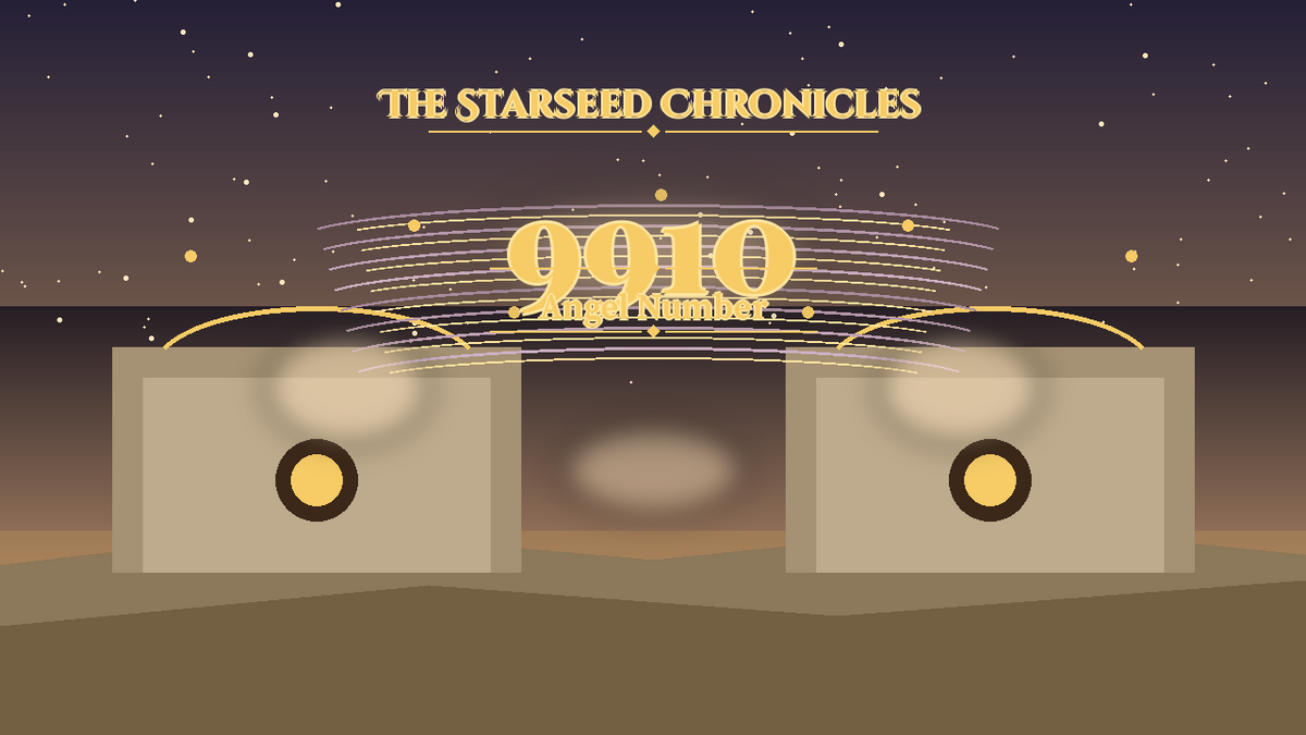 Angel Number 9910: The Starseed Chronicles Style H featured art