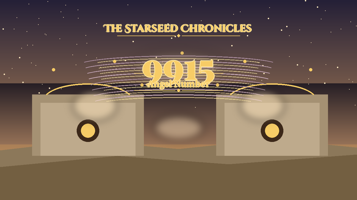 Angel Number 9915: The Starseed Chronicles Style H featured art
