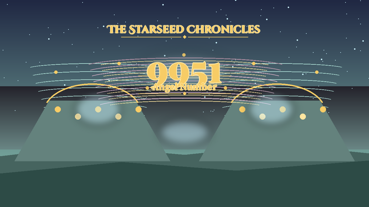 Angel Number 9951: The Starseed Chronicles Style H featured art