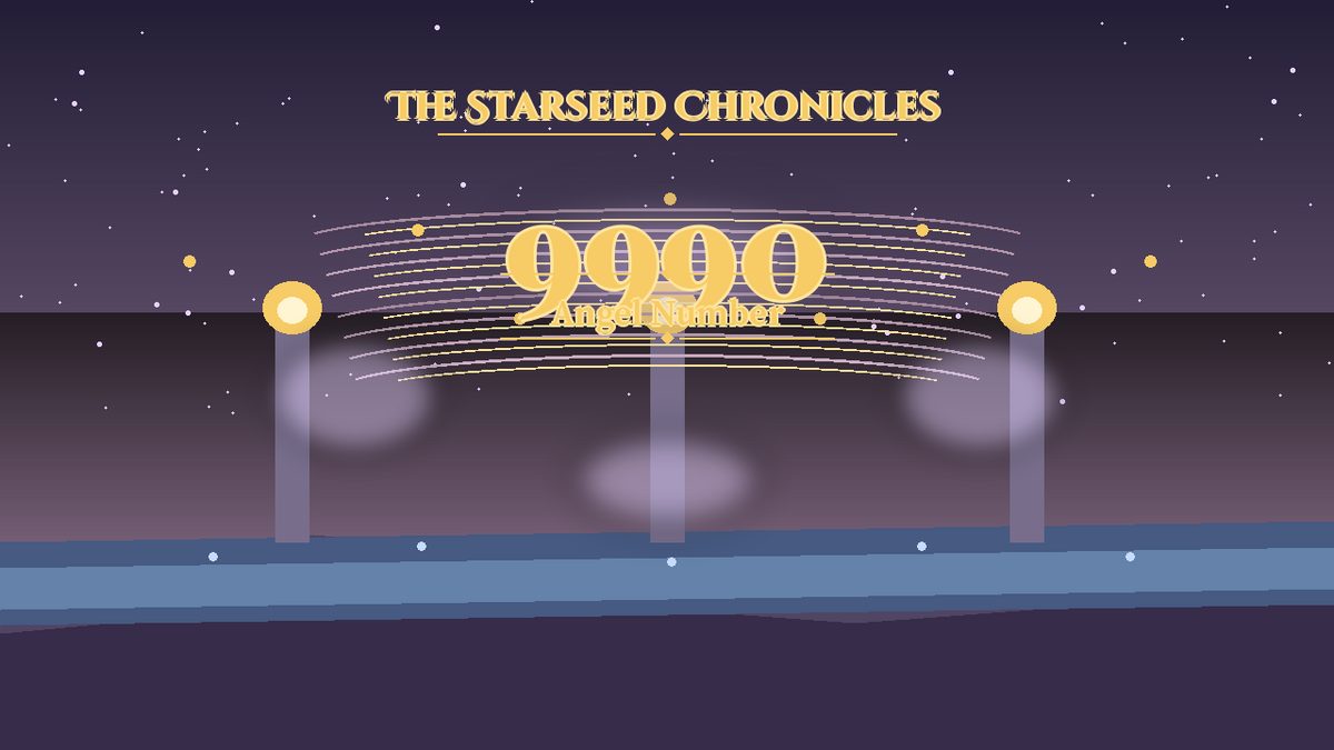 Angel Number 9990: The Starseed Chronicles Style H featured art
