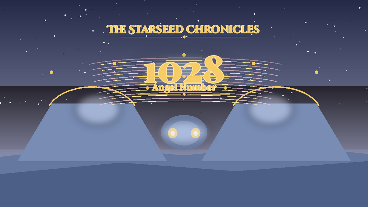 Angel Number 1028: The Starseed Chronicles Style H, Terravale Mist Ridges Twin Coin Cascade