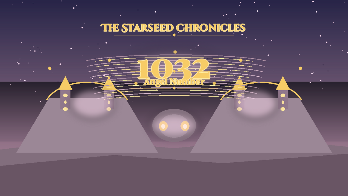 Angel Number 1032: The Starseed Chronicles Style H, Dimmed Village Quiet Chorus Faith Bridge