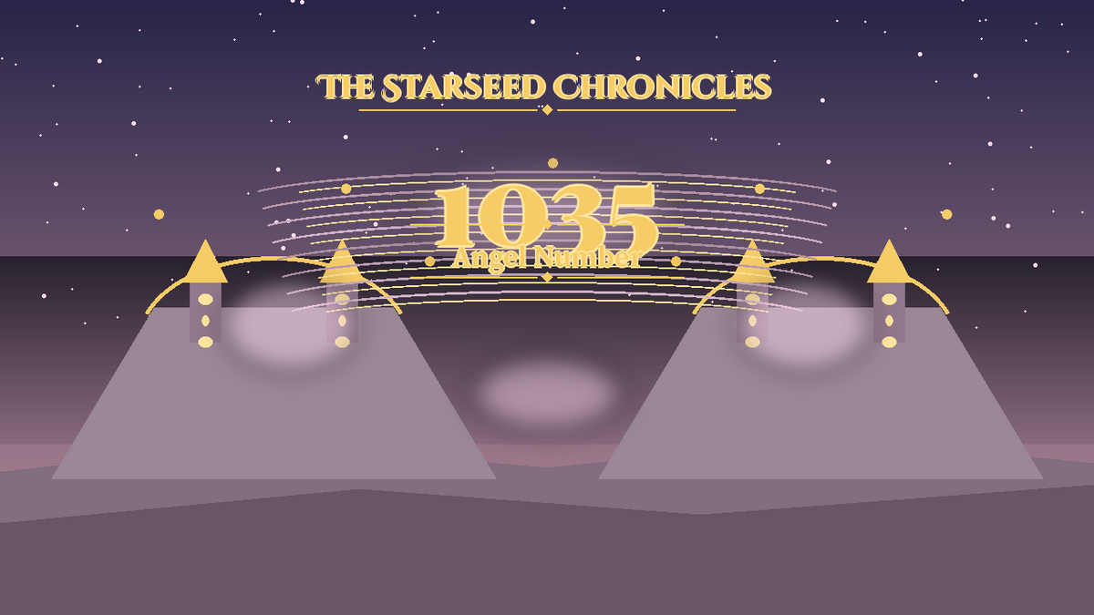 Angel Number 1035: The Starseed Chronicles Style H, Misty Towering Mountains Chorus Wind Lane