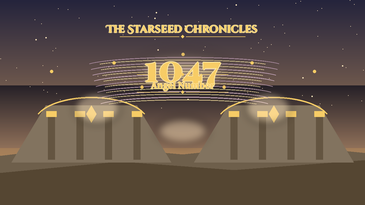 Angel Number 1047: The Starseed Chronicles Style H, Arcturian Healing Sanctum Keystone Spirit Spire