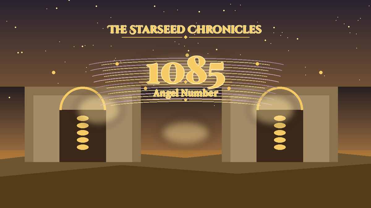 Angel Number 1085: The Starseed Chronicles Style H, Crystal River Crossing Vault Wind Lane