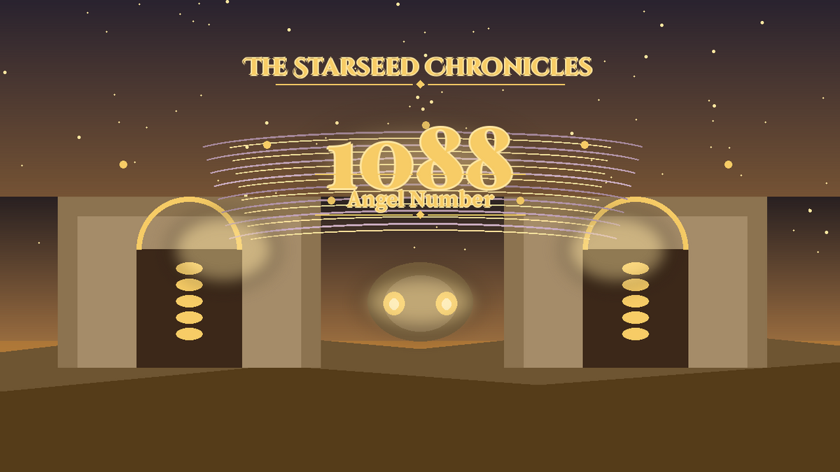 Angel Number 1088: The Starseed Chronicles Style H, Nexus Ark Threshold Vault Coin Cascade