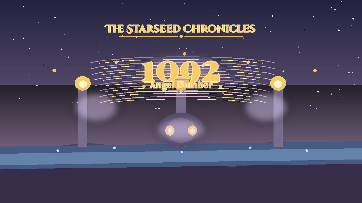 Angel Number 1092: The Starseed Chronicles Style H, Skybridge Orchard Release Faith Bridge