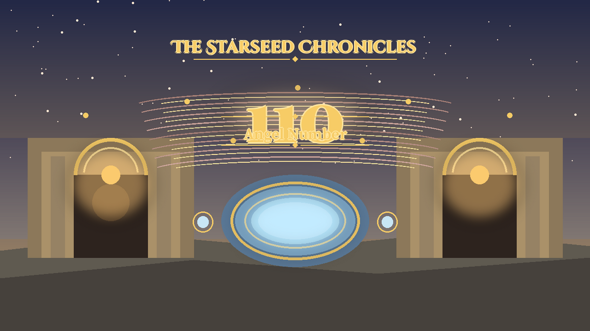 Angel Number 110: The Starseed Chronicles Style H, Twin New Gate Zero Threshold