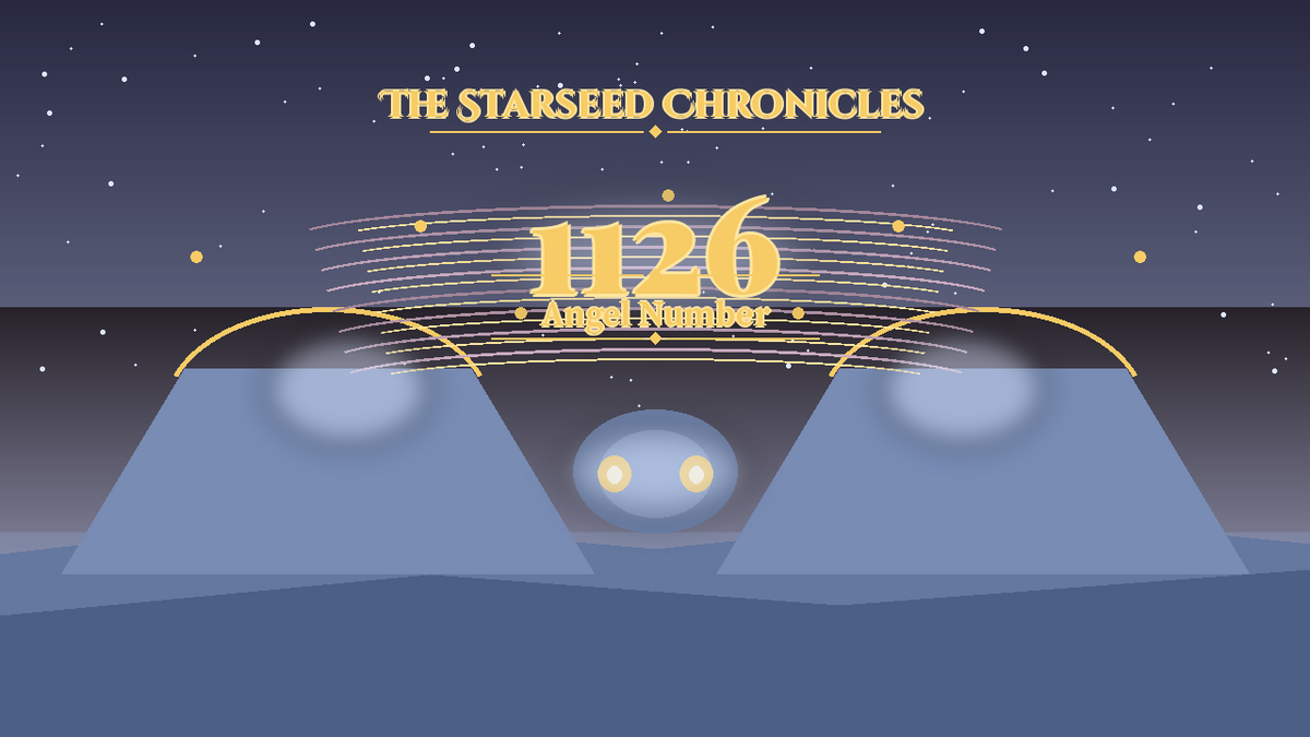 Angel Number 1126: The Starseed Chronicles Style H, Lantern Marsh Causeway Twin Nest Hearth