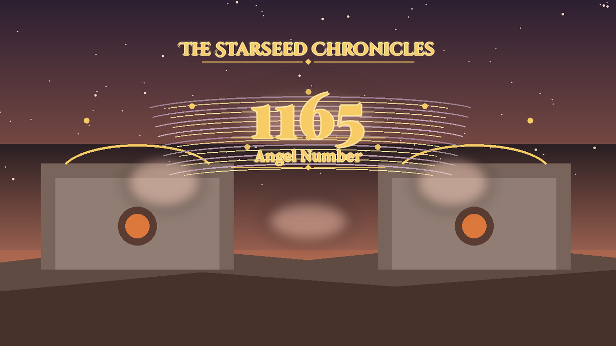 Angel Number 1165: The Starseed Chronicles Style H, Pearl Observatory Spire Nest Wind Lane