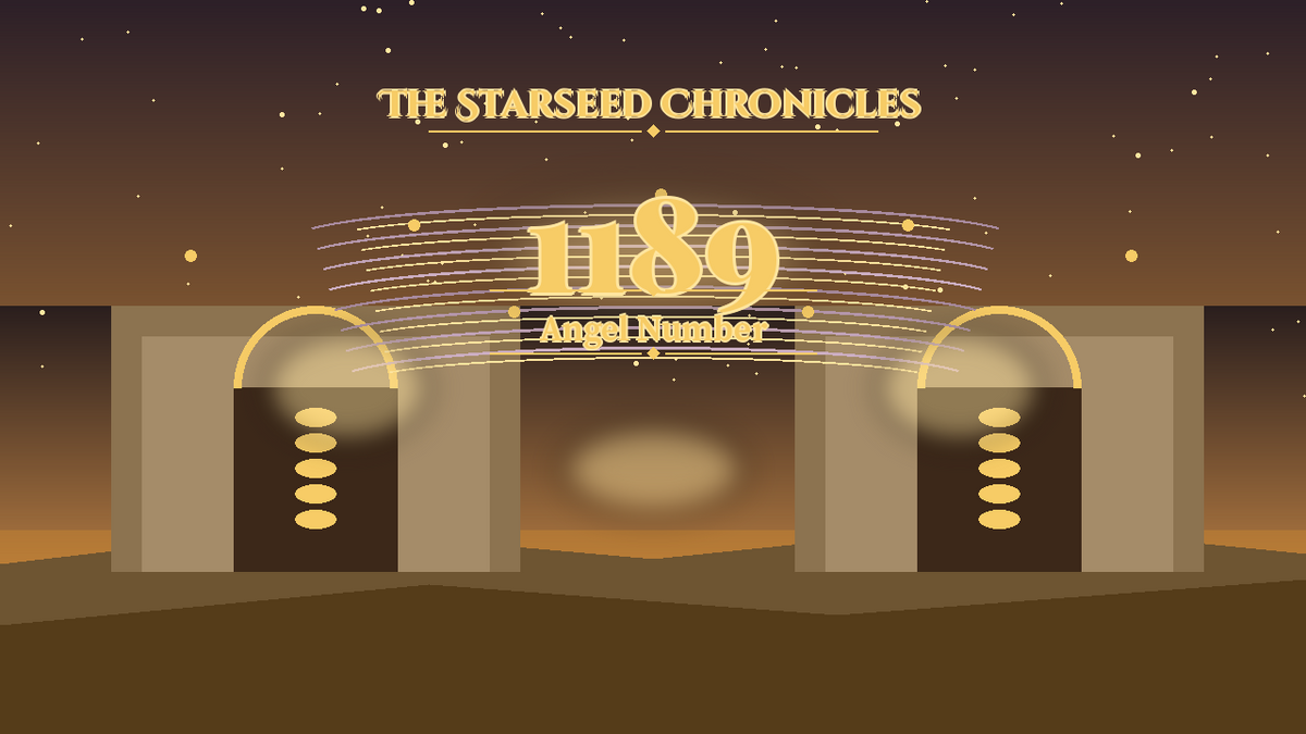 Angel Number 1189: The Starseed Chronicles Style H, Joyful Sky Glades Vault Release Shore