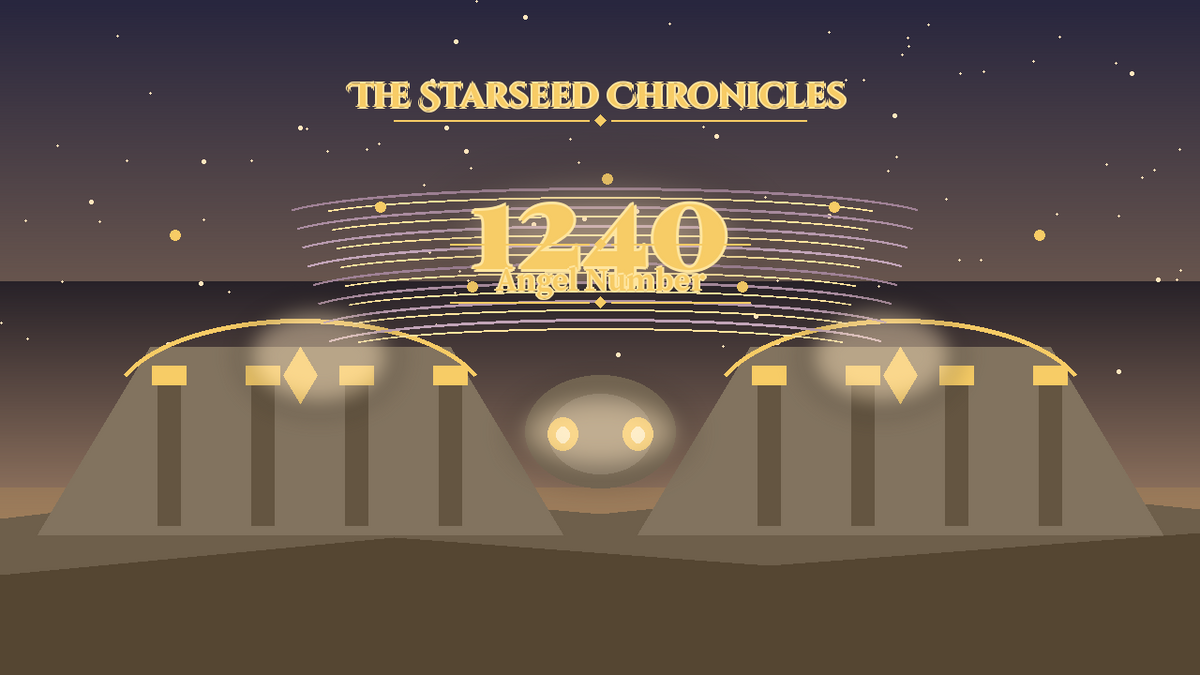 Angel Number 1240: The Starseed Chronicles Style H, Skybridge Orchard Keystone Source Pool
