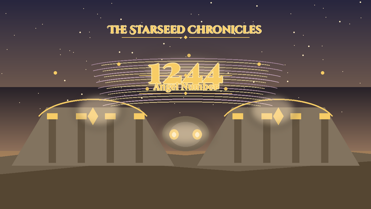 Angel Number 1244: The Starseed Chronicles Style H, Crystal River Crossing Keystone Keystone Span