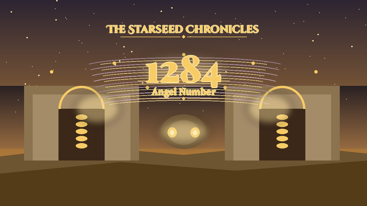 Angel Number 1284: The Starseed Chronicles Style H, Woodland Community Paths Vault Keystone Span