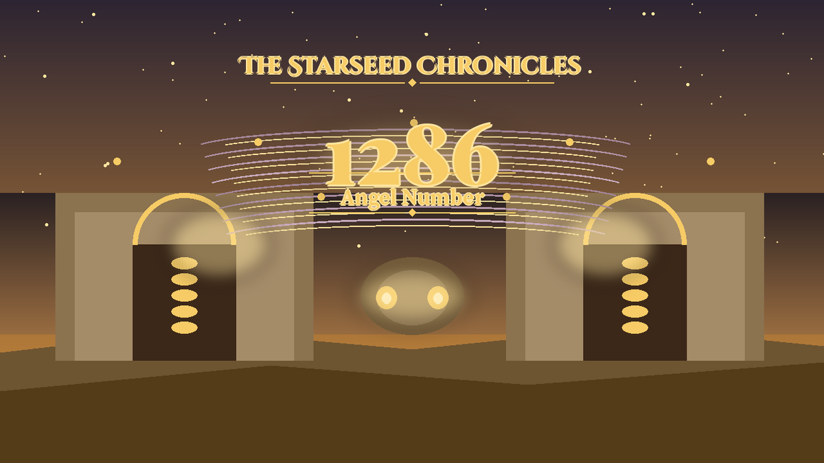 Angel Number 1286: The Starseed Chronicles Style H, Crystal River Crossing Vault Nest Hearth