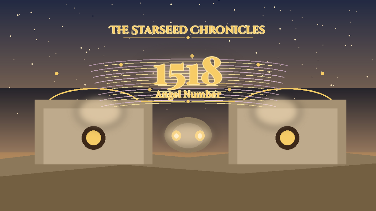Angel Number 1518: The Starseed Chronicles Style H, Aurora Tide Harbor Pioneer Coin Cascade