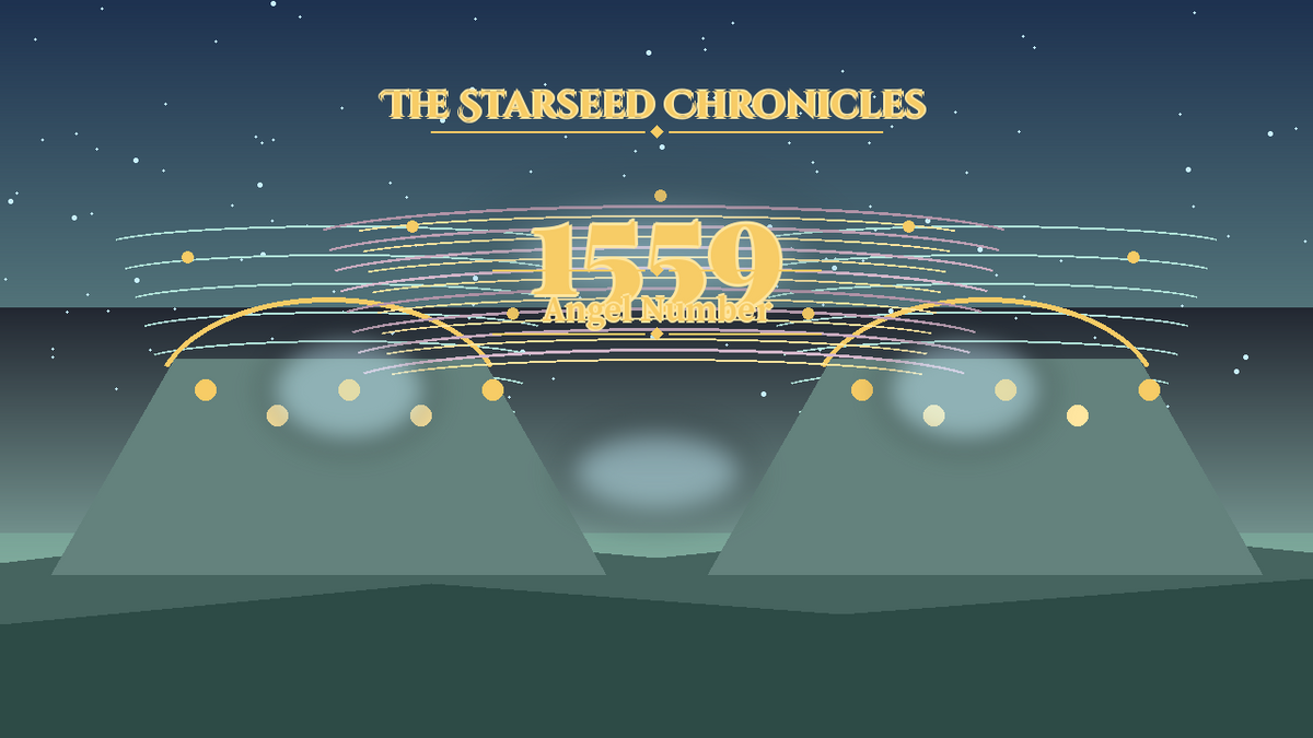 Angel Number 1559: The Starseed Chronicles Style H, Moon Crystal Village Freewind Release Shore