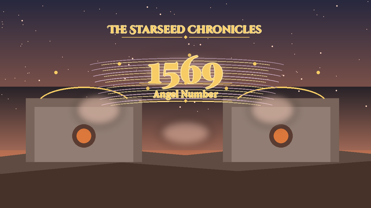 Angel Number 1569: The Starseed Chronicles Style H, Dimmed Village Quiet Nest Release Shore