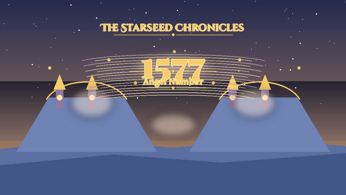 Angel Number 1577: The Starseed Chronicles Style H, Dense Ancient Forests Seer Spirit Spire