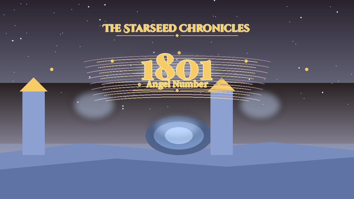 Angel Number 1801: The Starseed Chronicles Style H, Woodland Community Paths Zero Dawn Gate