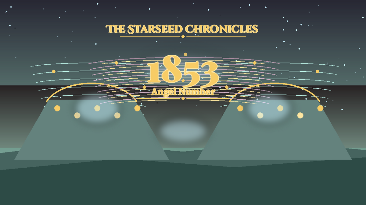 Angel Number 1853: The Starseed Chronicles Style H, Nexus Ark Threshold Freewind Joy Atelier