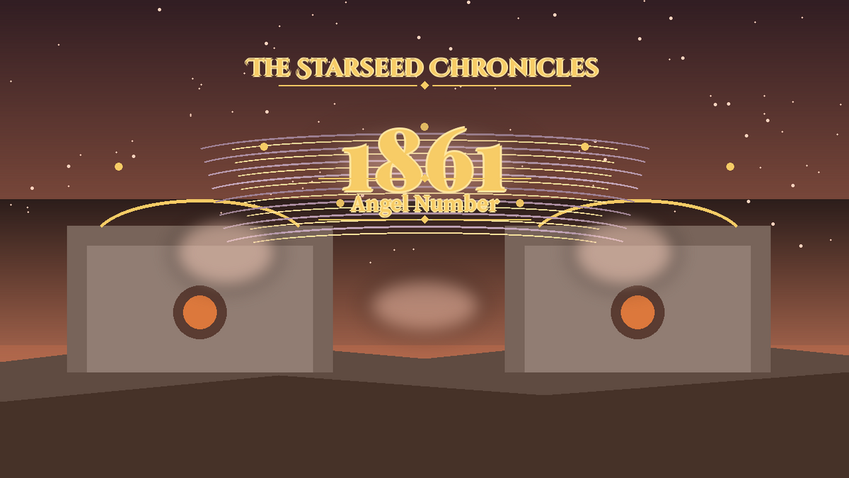 Angel Number 1861: The Starseed Chronicles Style H, Elara Cottage Hearth Nest Dawn Gate