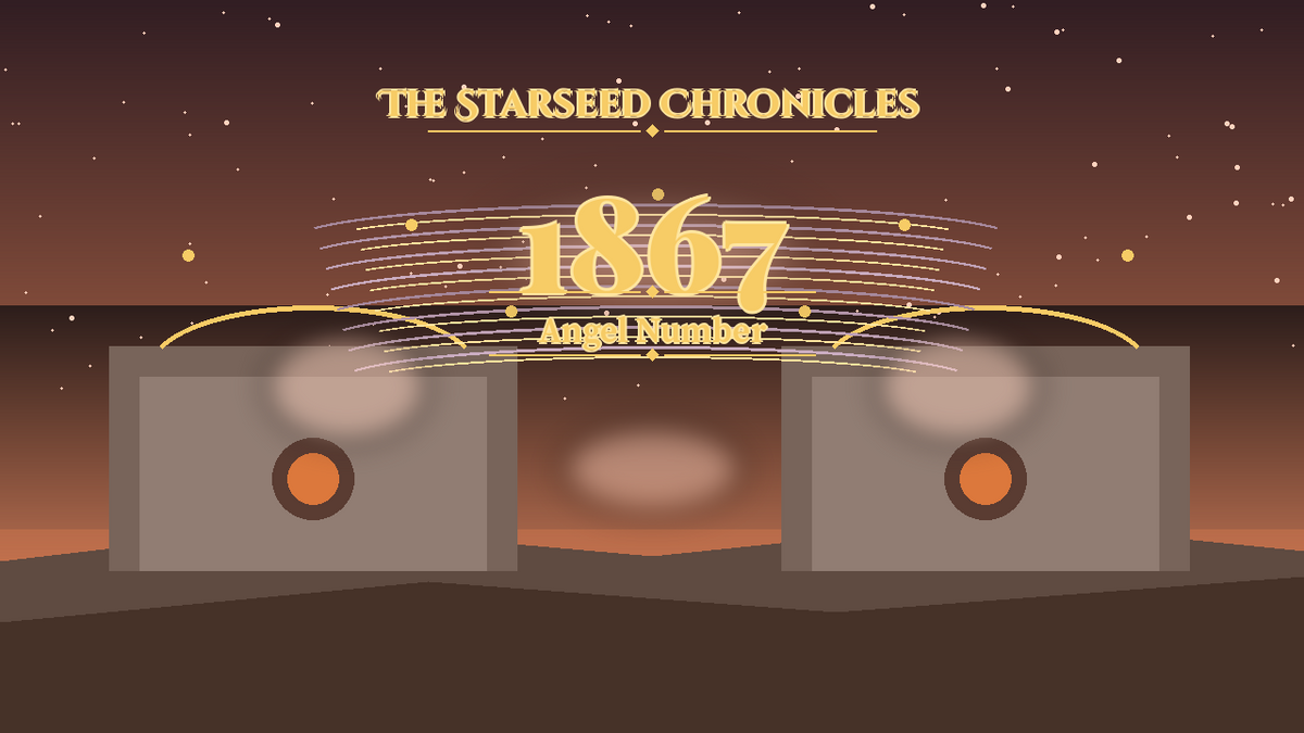 Angel Number 1867: The Starseed Chronicles Style H, Noble Elf Village Nest Spirit Spire