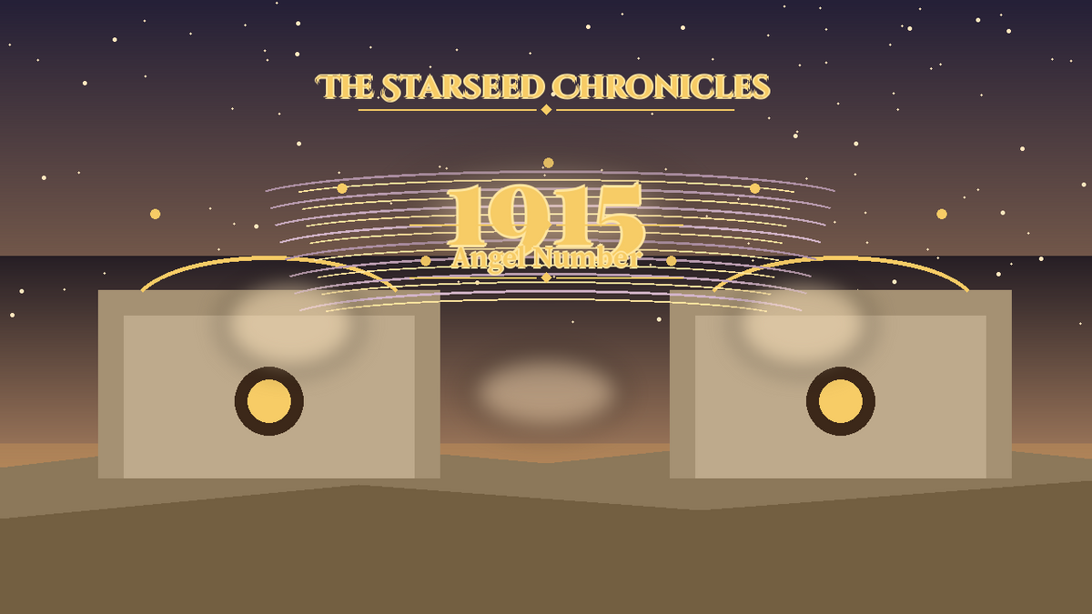 Angel Number 1915: The Starseed Chronicles Style H, Starry Wisdom Grove Pioneer Wind Lane