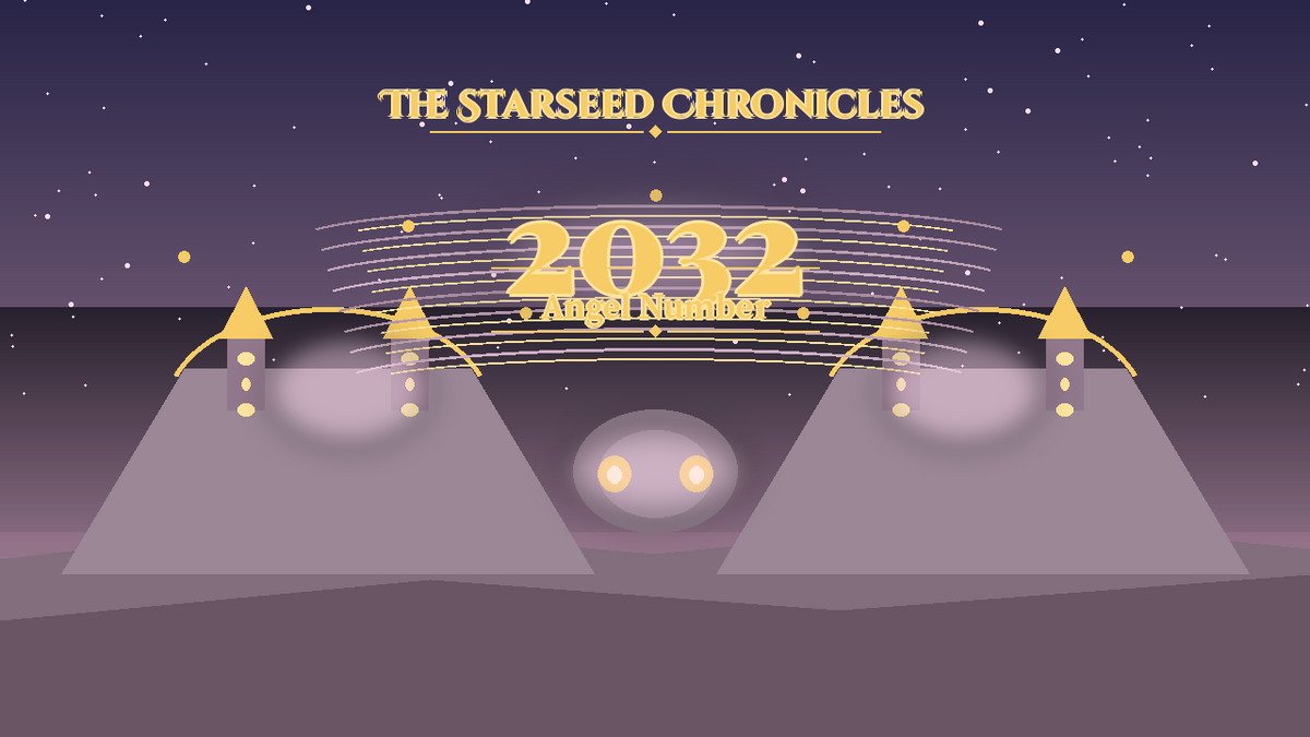 Angel Number 2032: The Starseed Chronicles Style H, Starry Wisdom Grove Chorus Faith Bridge