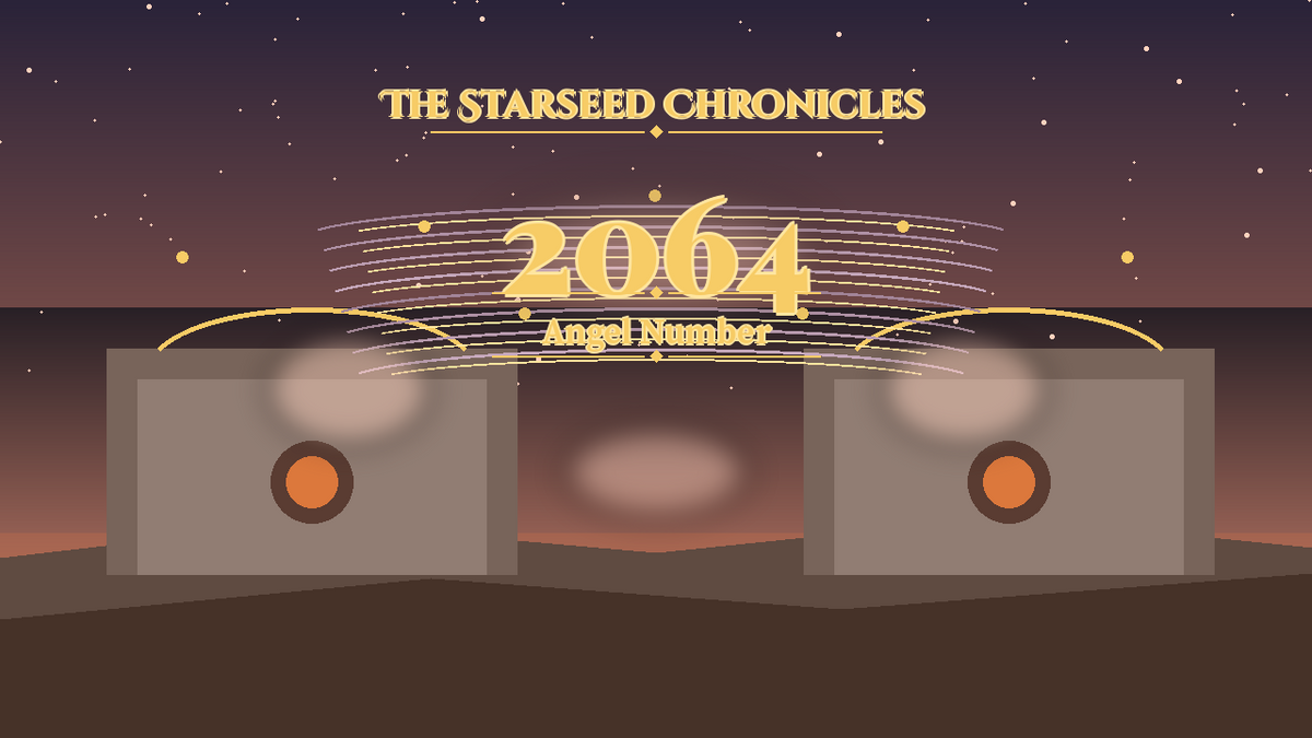Angel Number 2064: The Starseed Chronicles Style H, Skybridge Orchard Nest Keystone Span