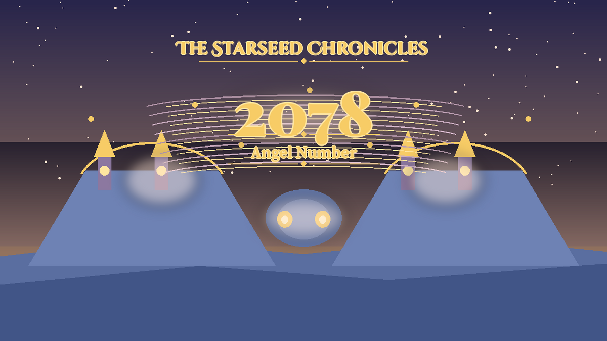 Angel Number 2078: The Starseed Chronicles Style H, Hollow Court Lanterns Seer Coin Cascade