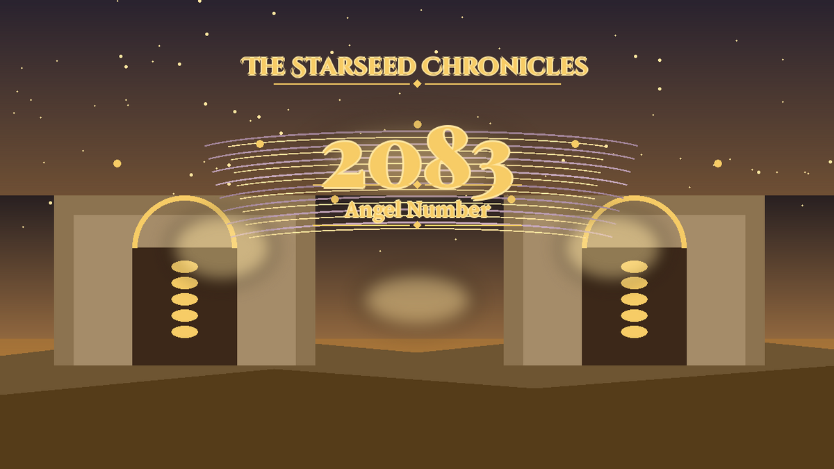 Angel Number 2083: The Starseed Chronicles Style H, Soft Carnival Meadow Vault Joy Atelier