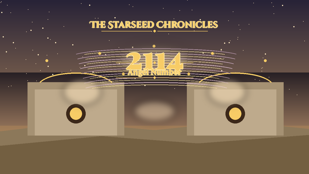 Angel Number 2114: The Starseed Chronicles Style H, Aurora Tide Harbor Pioneer Keystone Span