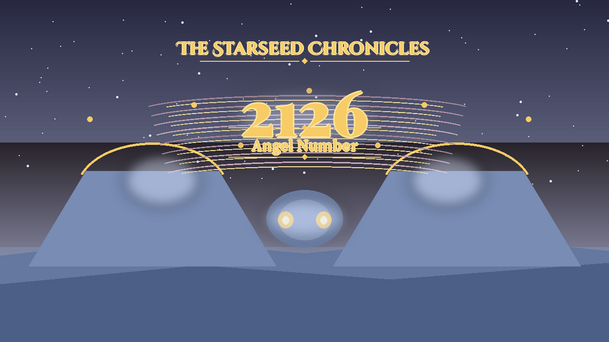 Angel Number 2126: The Starseed Chronicles Style H, Woodland Community Paths Twin Nest Hearth
