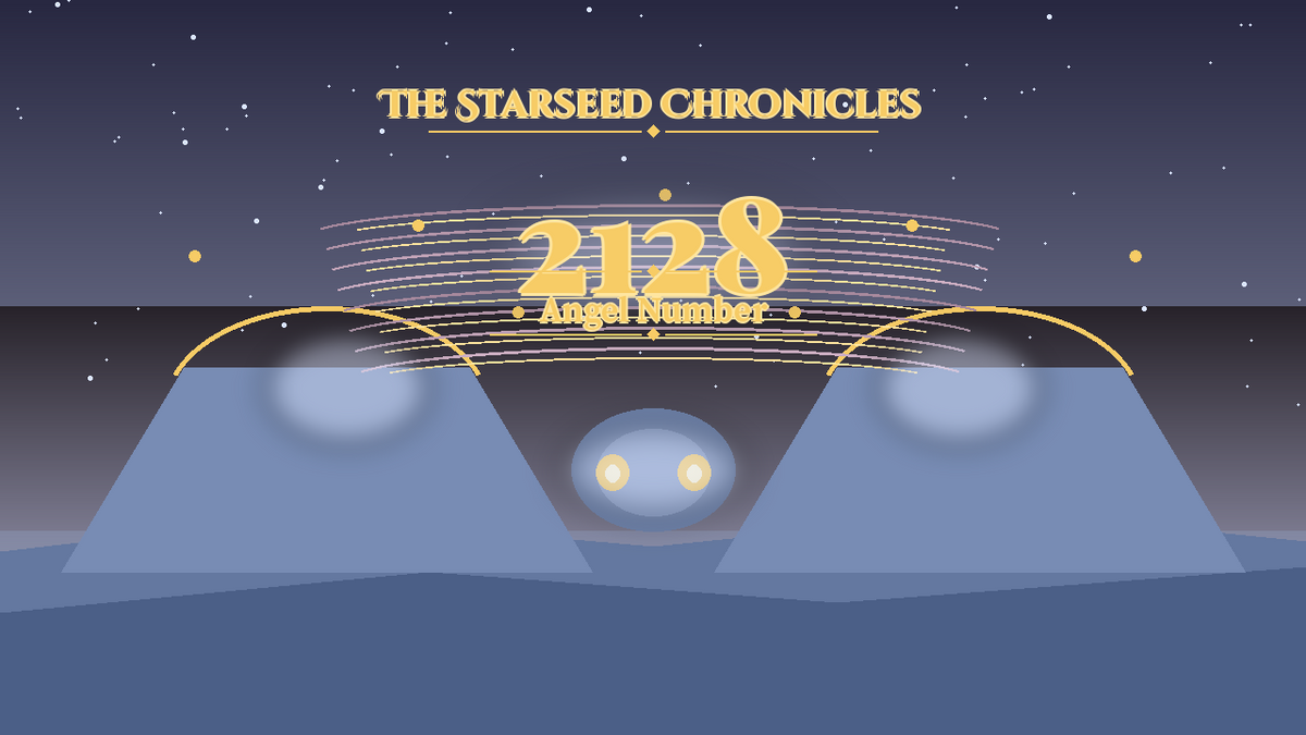 Angel Number 2128: The Starseed Chronicles Style H, Dense Ancient Forests Twin Coin Cascade