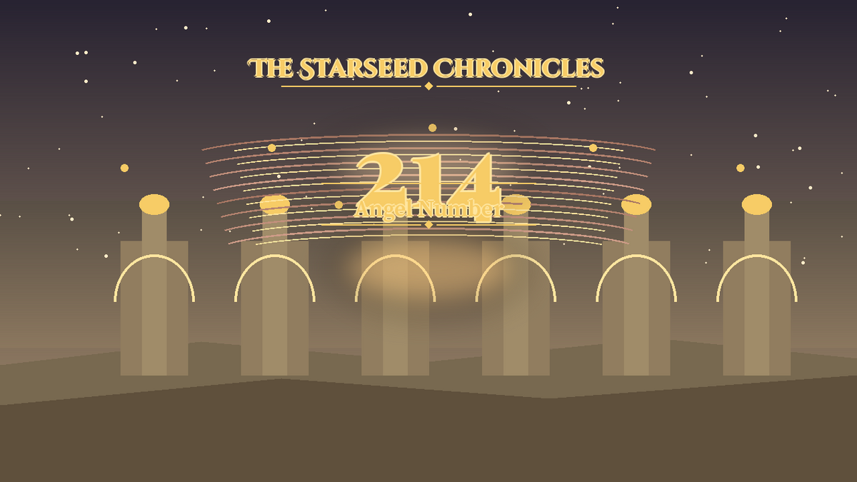 Angel Number 214: The Starseed Chronicles Style H, Foundation Echo Colonnade