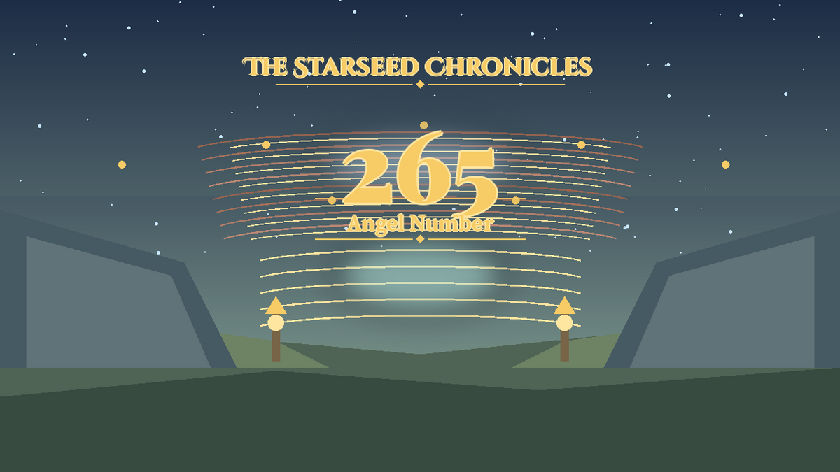 Angel Number 265: The Starseed Chronicles Style H, Freedom Lantern Pass