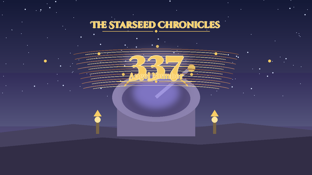 Angel Number 337: The Starseed Chronicles Style H, Insight Triad Observatory