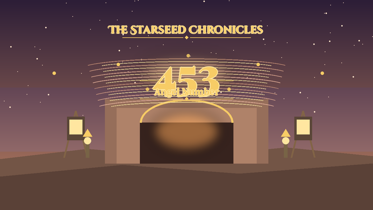 Angel Number 453: The Starseed Chronicles Style H, Creative Beacon Atelier