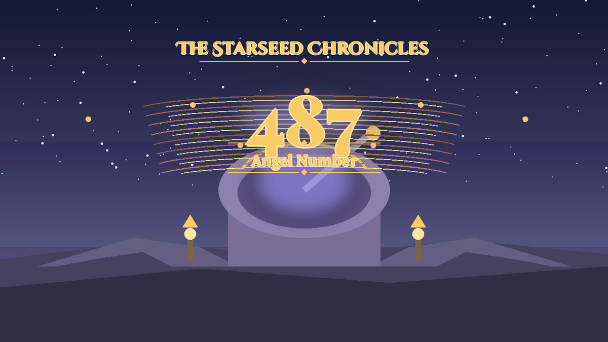Angel Number 487: The Starseed Chronicles Style H, Insight Market Observatory