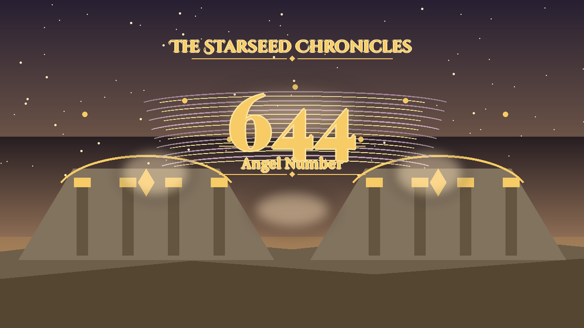 Angel Number 644: The Starseed Chronicles Style H, Twinspan Home Keystone Bastions