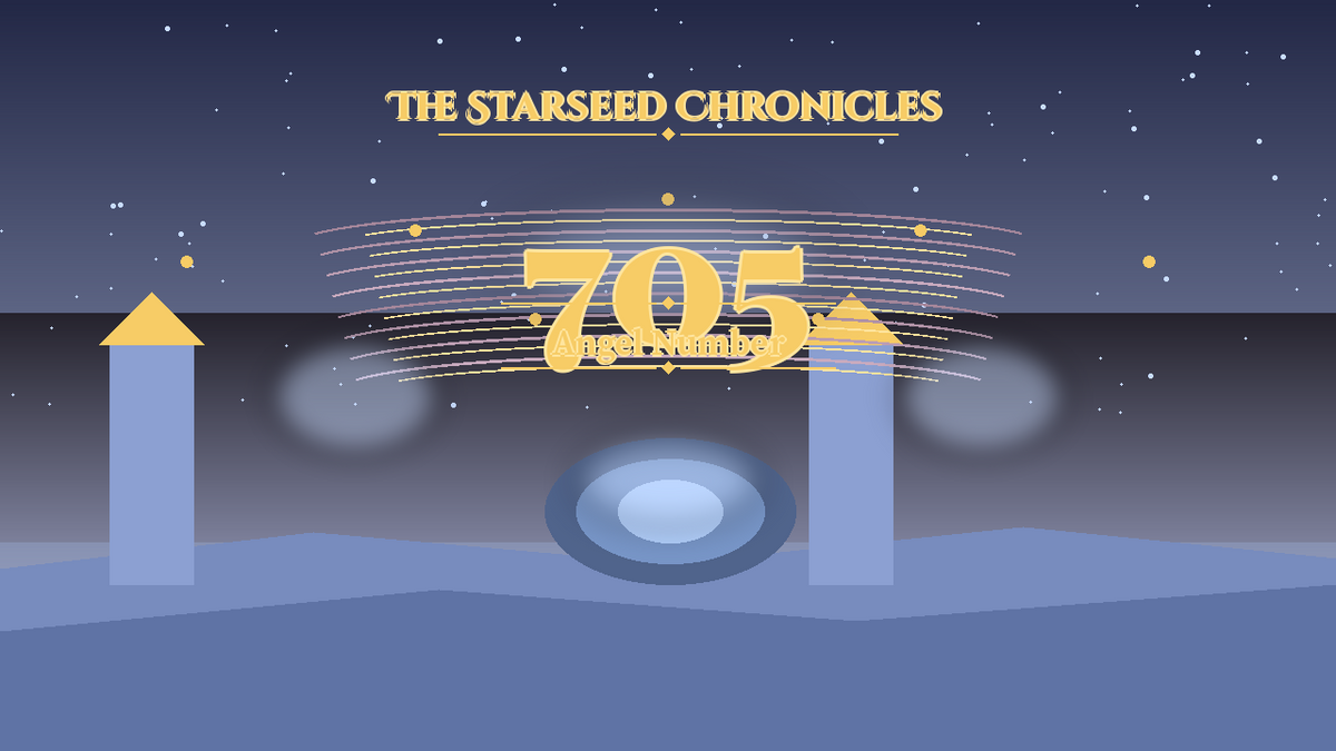 Angel Number 705: The Starseed Chronicles Style H, Spiritwind Wisdom Freedom Sanctum