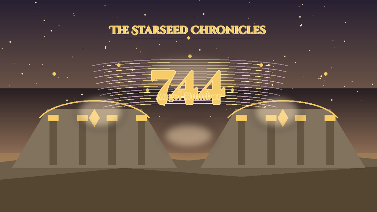 Angel Number 744: The Starseed Chronicles Style H, Twinspan Wisdom Keystone Walks