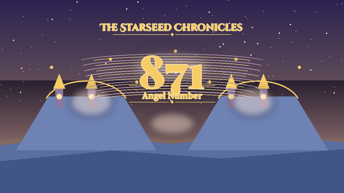 Angel Number 871: The Starseed Chronicles Style H, Spiritdawn Prosperity Pioneer Spiritspire