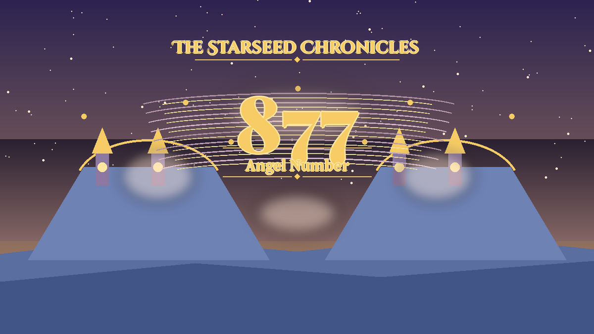 Angel Number 877: The Starseed Chronicles Style H, Twinspirit Prosperity Spirit Spires