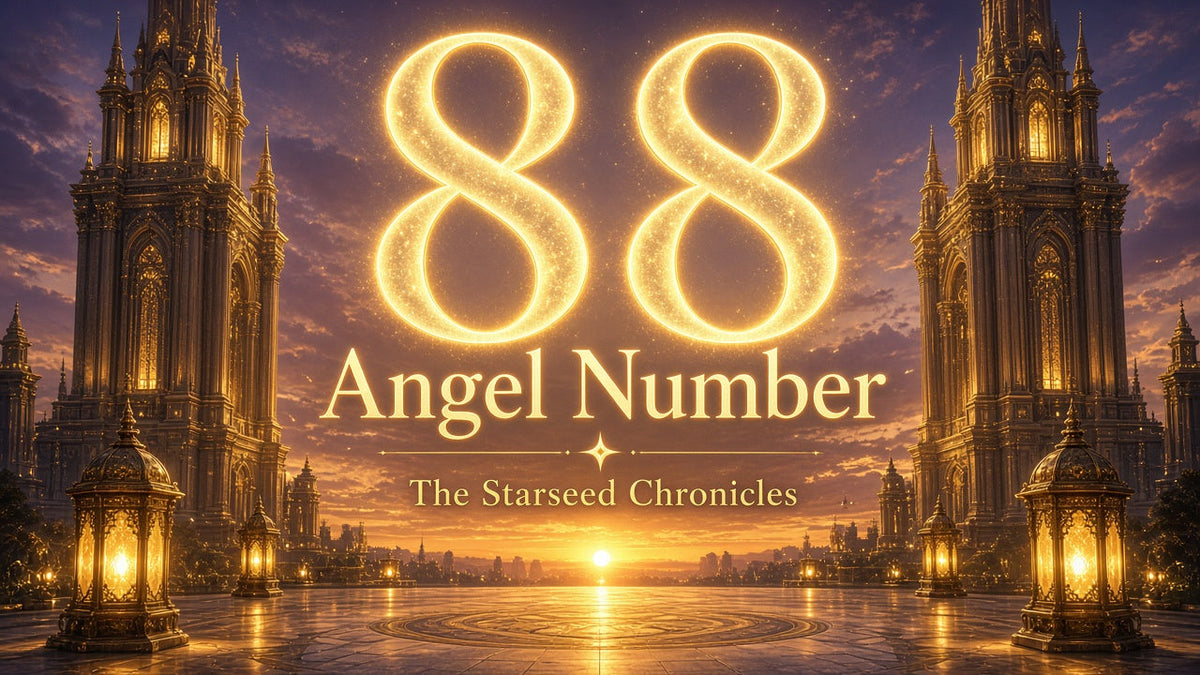 Angel Number 88: The Starseed Chronicles Style H, Twin Prosperity Spire