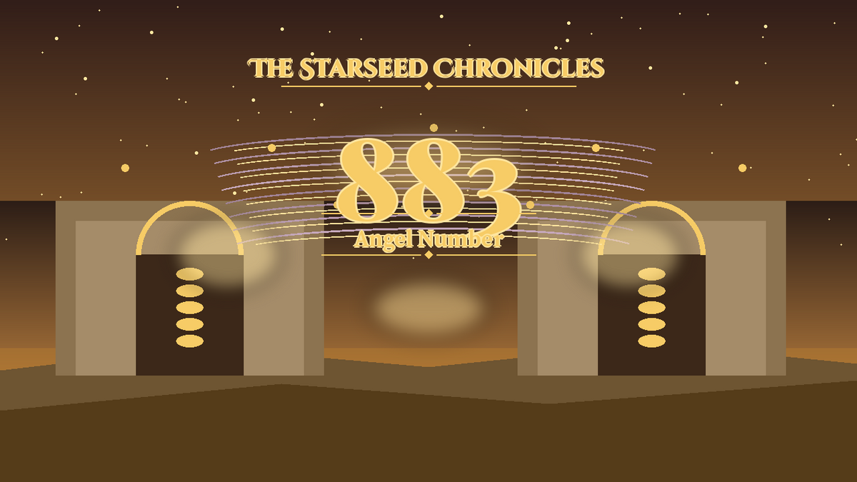 Angel Number 883: The Starseed Chronicles Style H, Coinchorus Prosperity Joy Cascadegate